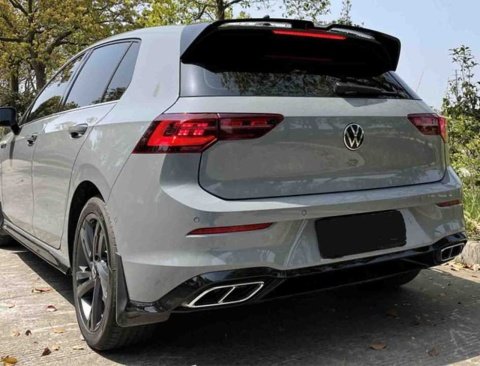 Volkswagen Golf 8 Bagaj Üstü Spoiler Oettinger Parlak Siyah Abs