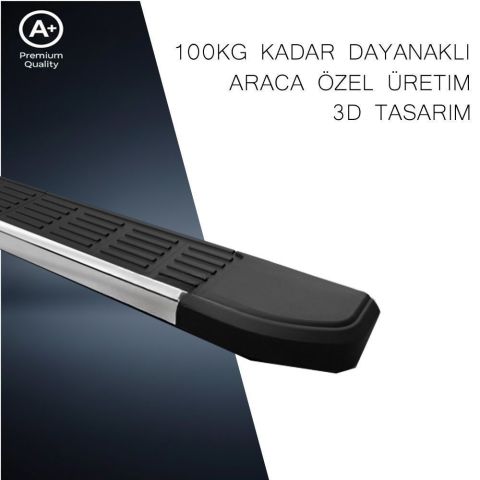 Dacia Lodgy S-Line Premium Krom Yan Basamak   2012 Sonrası