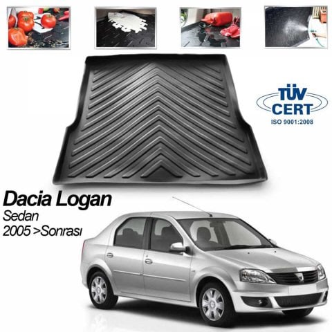 Dacia Logan Bagaj Havuzu Paspası 2004-2012