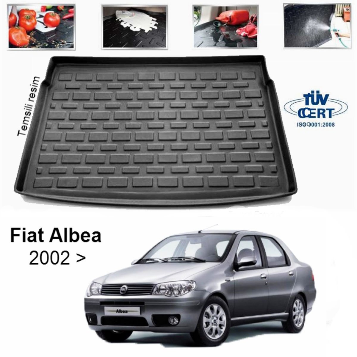 Fiat Albea Bagaj Havuzu Paspası