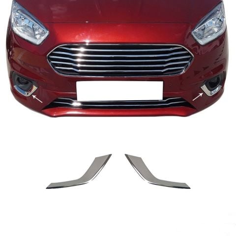 Ford Courier Sis Farı Çerçevesi Kromu Nikelajı 2018-2019-2020