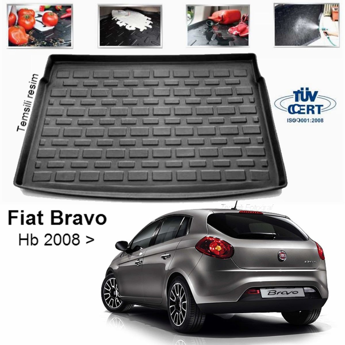 Fiat Bravo Bagaj Havuzu Paspası