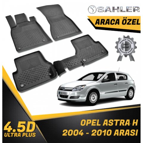 Opel Astra H Havuzlu Paspas 4,5D Sahler 2004-2010 Arası