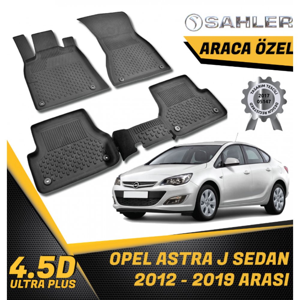Opel Astra J Havuzlu Paspas 4,5D Sahler
