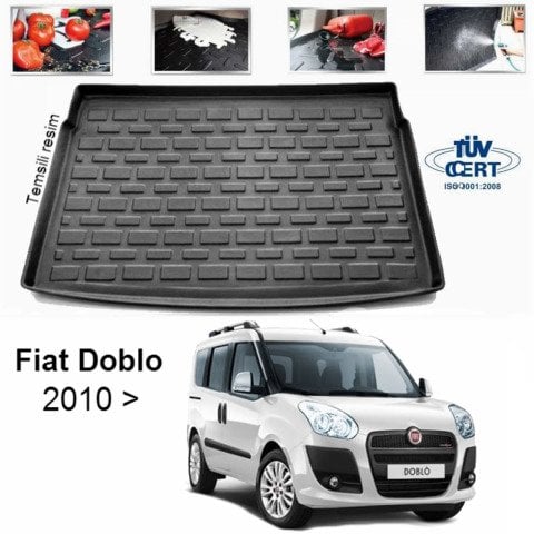 Fiat Doblo Bagaj Havuzu Paspası 2010 Sonrası