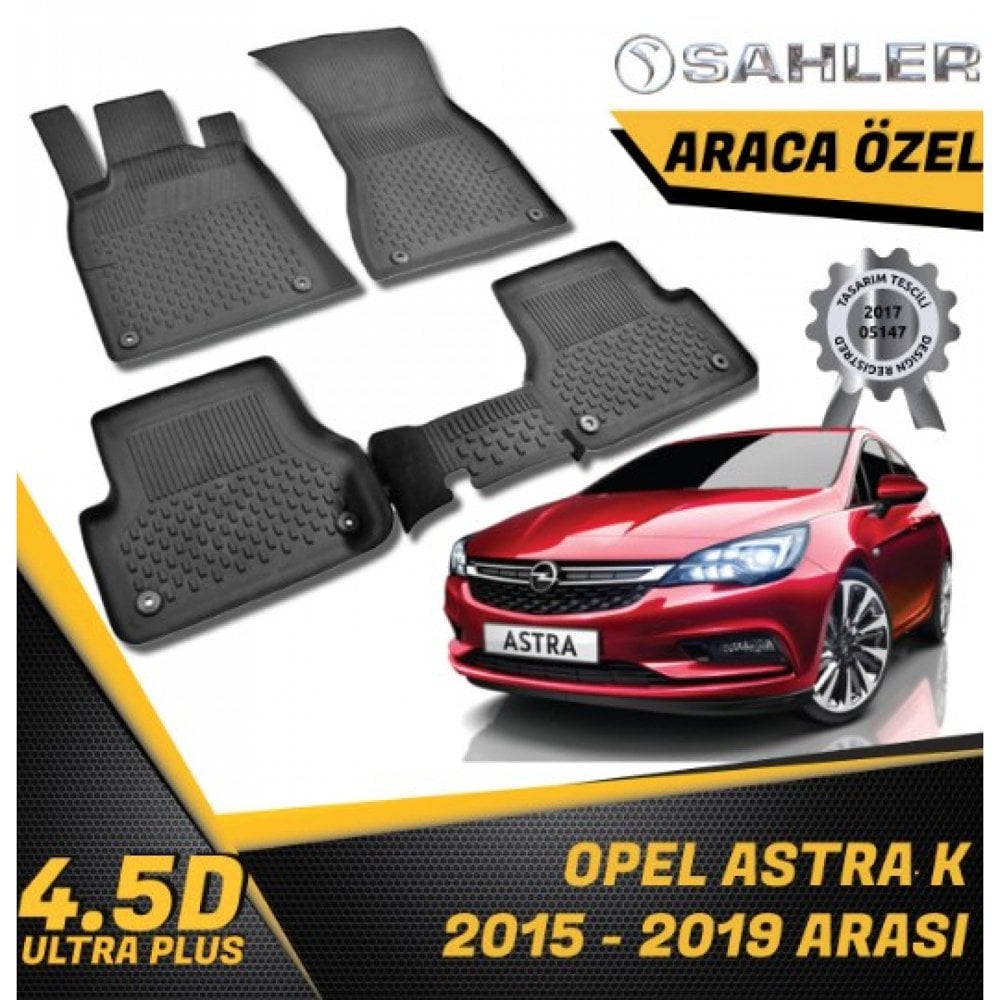 Opel Astra K Havuzlu Paspas 4,5D Sahler