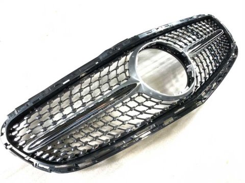 Mercedes W212 E Seris Diamond Ön Panjur Izgara 2013-2015 Makyajlı