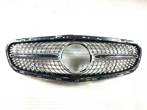 Mercedes W212 E Seris Diamond Ön Panjur Izgara 2013-2015 Makyajlı