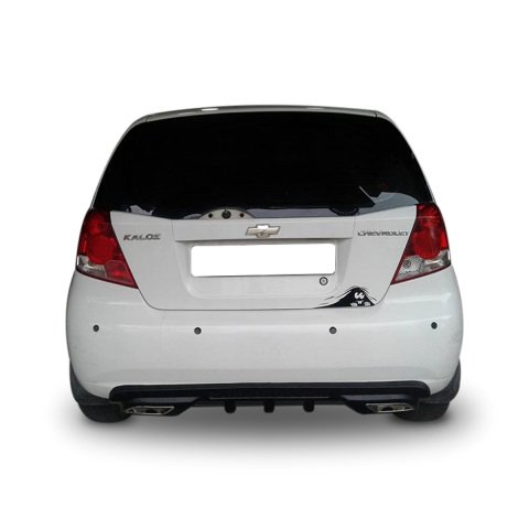 Chevrolet Kalos Difüzör Arka Tampon Çift Egzoz Çıkışlı