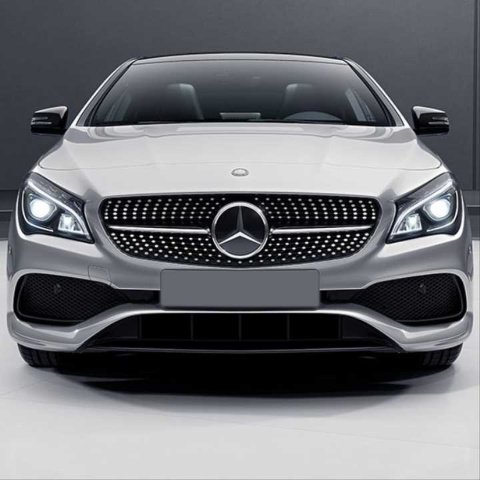Mercedes W117 CLA Diamond Ön Panjur Izgara 2016-2018 Makyajlı