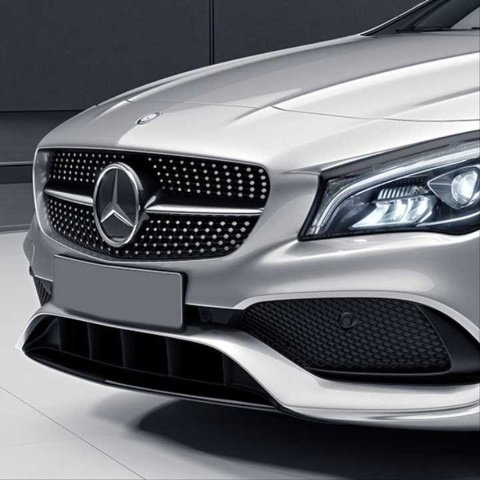 Mercedes W117 CLA Diamond Ön Panjur Izgara 2016-2018 Makyajlı