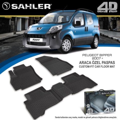 Peugeot Bipper Havuzlu Paspas 4,5D Sahler 2007 Sonrası