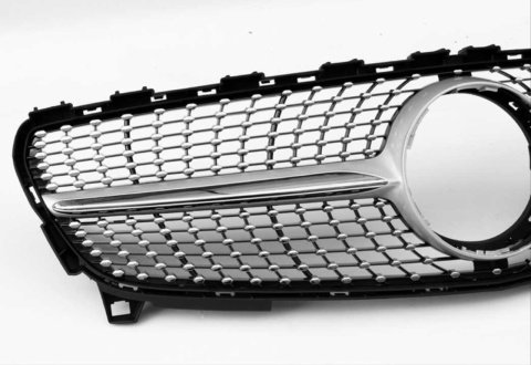 Mercedes W176 A Serisi Diamond Ön Panjur Izgara 2016-2018 Arası