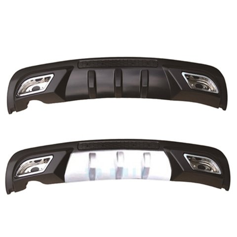 Chevrolet Aveo Difüzör Arka Tampon Çift Egzoz Çıkışlı