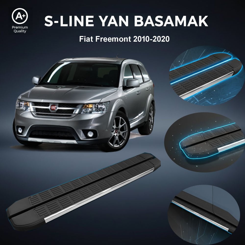 Fiat Freemont  S-Line Premium Krom Yan Basamak  2010-2020