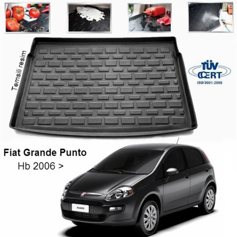 Fiat Grande Punto Bagaj Havuzu Paspası