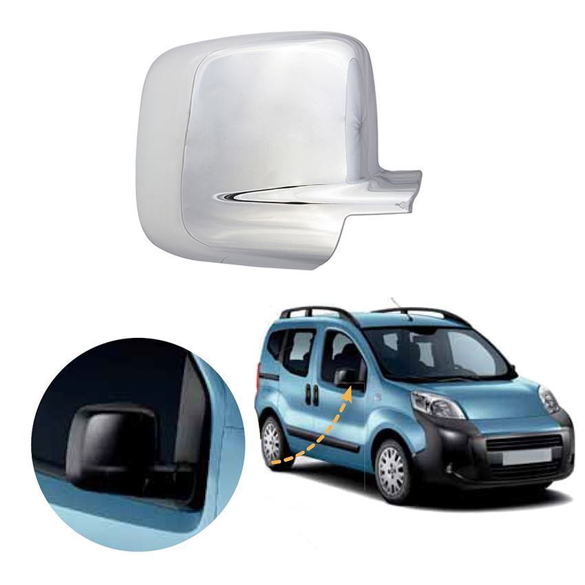 Peugeot Bipper Ayna Kapağı Kromu Nikelajı 2007 Sonrası