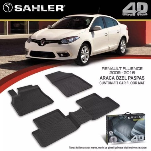 Renault Fluence Havuzlu Paspas 4,5D Sahler