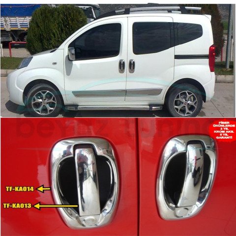 Peugeot Bipper Kapı Kolu Kromu Nikelajı 2007 Sonrası
