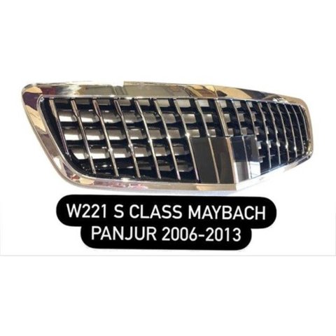 Mercedes W221 S Class Maybach Ön Panjur Izgara 2006-2013 Arası