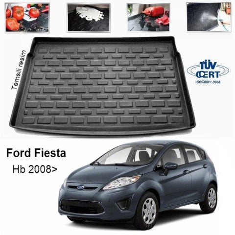 Ford Fiesta Bagaj Havuzu Paspası 2009-2017