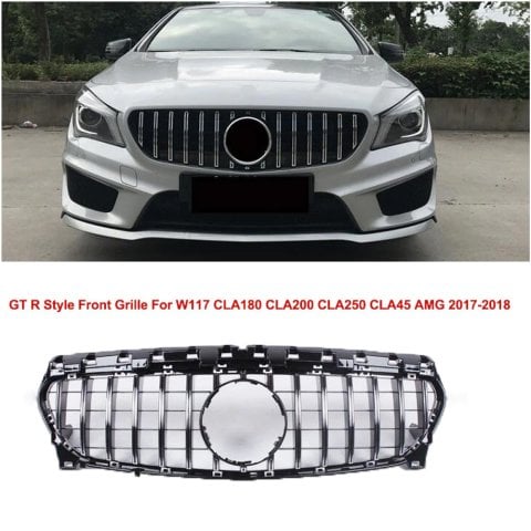 Mercedes W117 CLA GTR Ön Panjur Izgara 2016-2018 Makyajlı