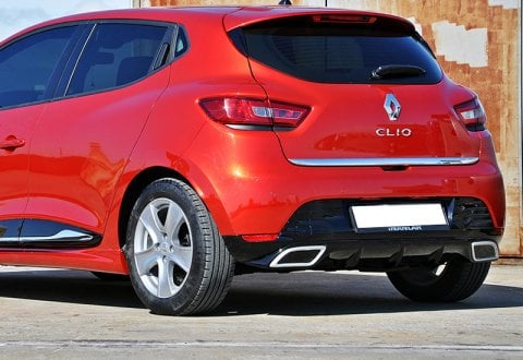 Renault Clio 4 Difüzör Arka Tampon Piano Black