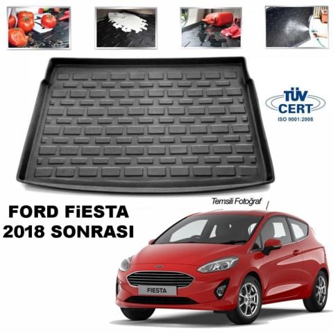 Ford Fiesta Bagaj Havuzu Paspası 2018 Sonrası