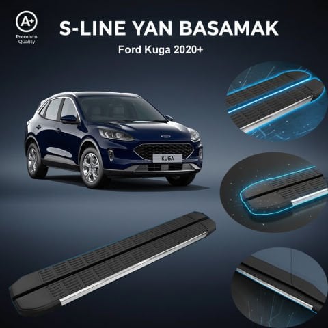 Ford Kuga S-Line Premium Krom Yan Basamak  2020 Sonrası