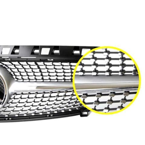 Mercedes W176 A Serisi Diamond Ön Panjur Izgara 2012-2015 Arası