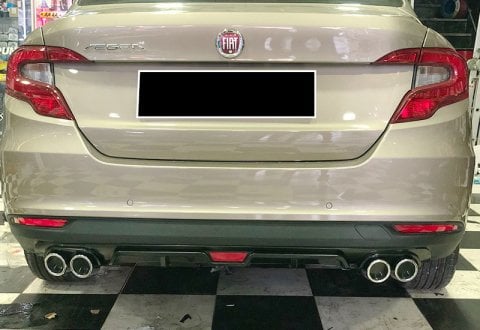 Fiat Egea Difüzör Arka Tampon Eki 4 Egzoz Çıkışlı