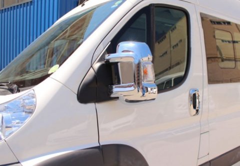 Peugeot  Boxer Ayna Kapağı Kromu Nikelajı 2007 Sonrası