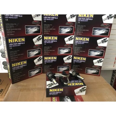 H7 Led Xenon Far Ampulü Yeni Nesil Evo Niken