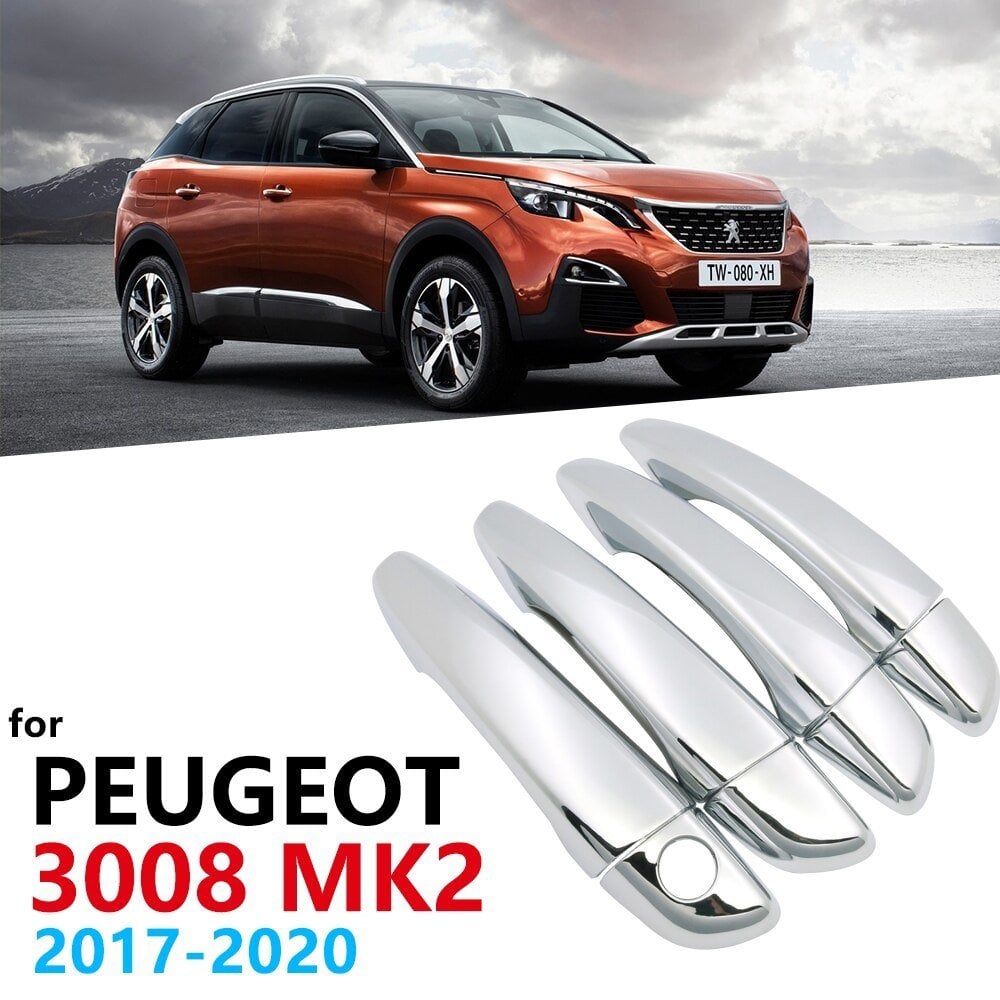 Peugeot 3008 Kapı Kolu Kromu  Nikelajı 2016 Sonrası