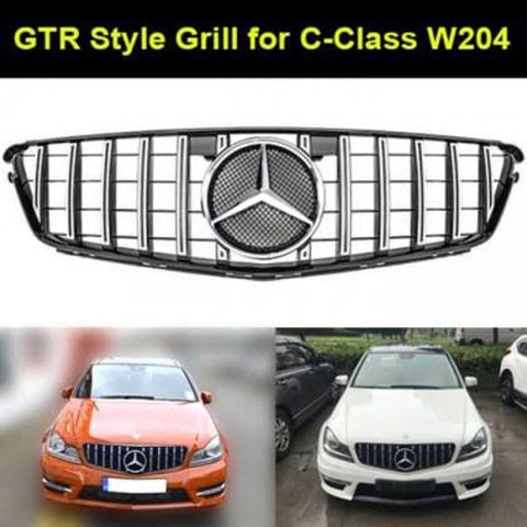 Mercedes W204 GTR Amg Ön Panjur Izgara Seti