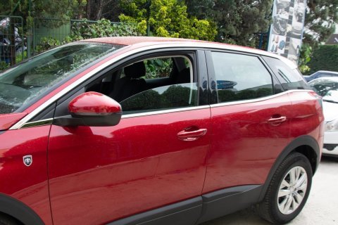 Peugeot 3008 Cam Çıtası Kromu Nikelajı 2016 Sonrası 8 Parça