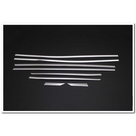 Peugeot 3008 Cam Çıtası Kromu Nikelajı 2016 Sonrası 8 Parça