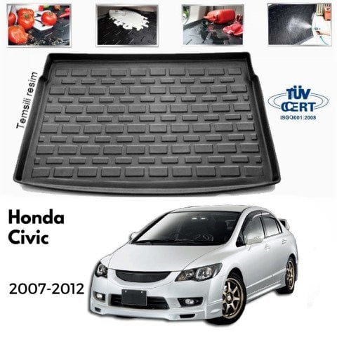 Honda Civic FD6 Bagaj Havuzu Paspası 2007-2012