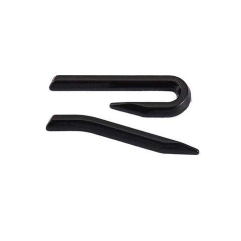 Yeni Golf 8 R Yazısı Bagaj Logo Arması Sticker Amblem Siyah