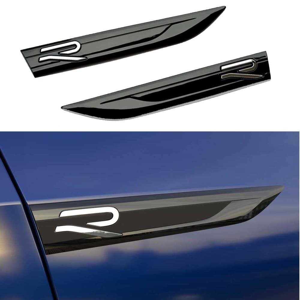 Volkswagen Yeni Golf 8 R-line Yan Çamurluk Bıçak Logosu Arması