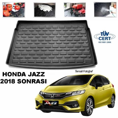 Honda Jazz Bagaj Havuzu Paspası 2018 Sonrası