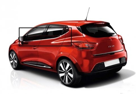 Renault Clio 4 Cam Çıtası Kromu Nikelajı