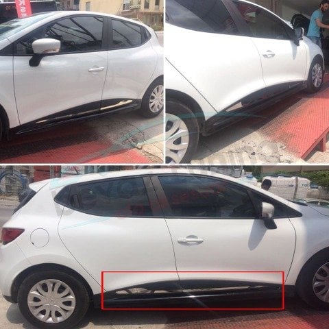 Renault Clio 4 Yan Kapı Çıtası Kromu 2012-2019