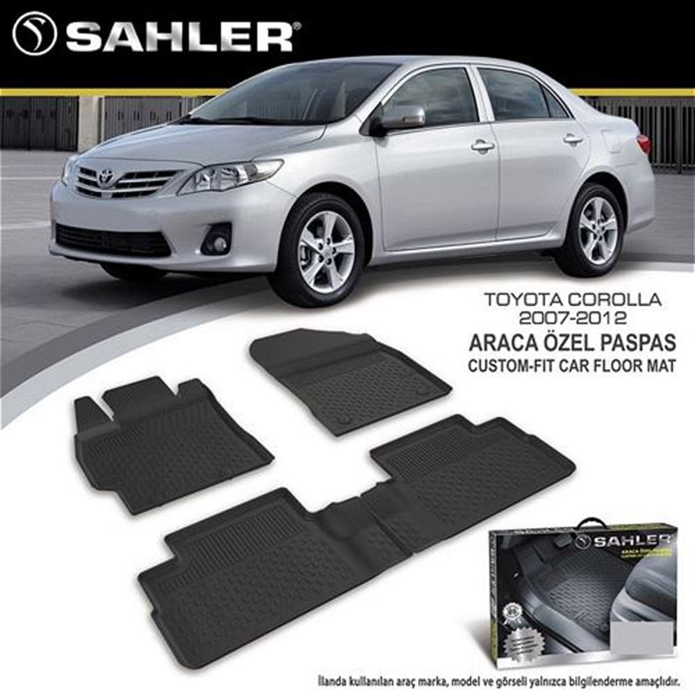Toyota Corolla Havuzlu Paspas 4,5D Sahler 2007-2012 Arası