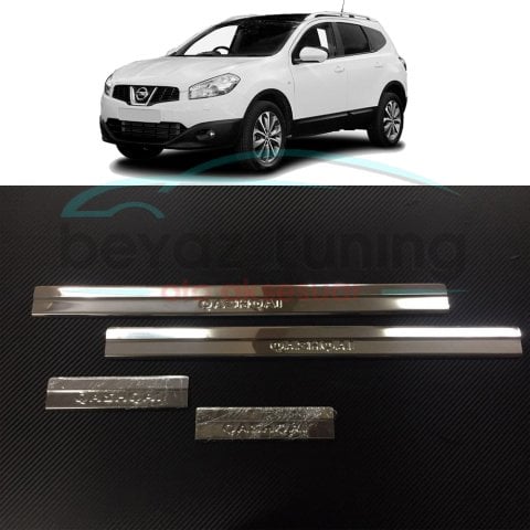 Nissan Qashqai Kapı Eşiği Kromu Nikelajı 2006-2013 Arası