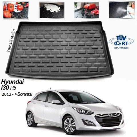 Hyundai i30 Bagaj Havuzu Paspası 2012-2016