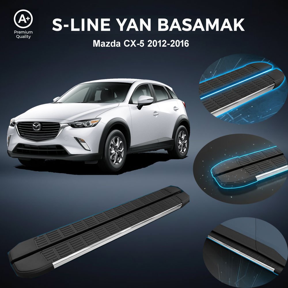 Mazda CX-5 S-Line Premium Krom Yan Basamak 2012-2016