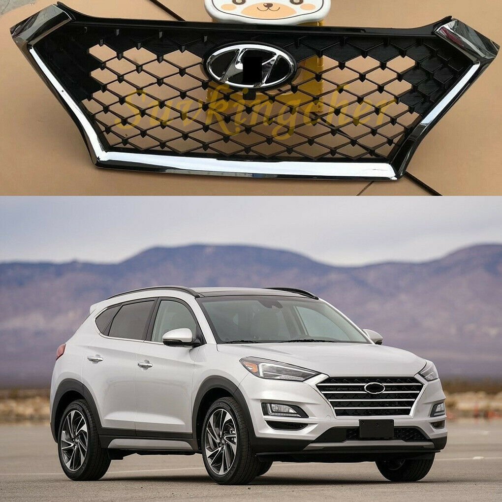 Hyundai Tucson Ön Panjur Izgara Siyah Piano Black 2019-2020