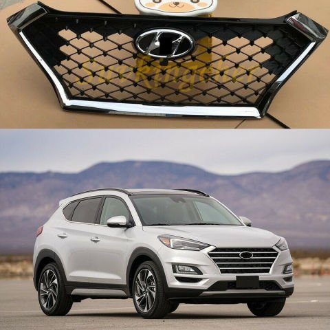 Hyundai Tucson Ön Panjur Izgara Siyah Piano Black 2019-2020