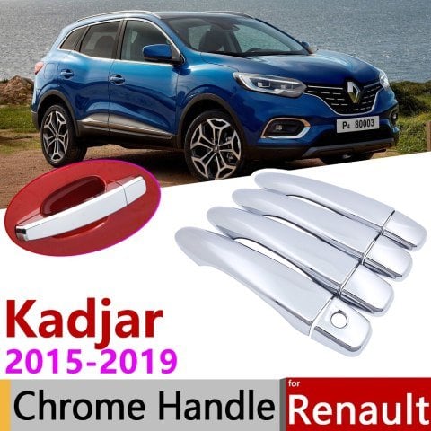Renault Kadjar Kapı Kolu Kromu Nikelajı Sensörsüz